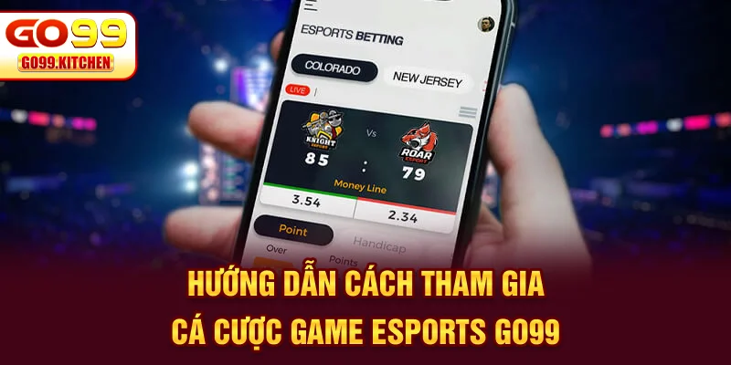 Hướng dẫn cách tham gia cá cược game Esports GO99